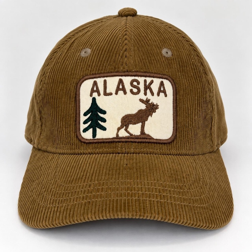 DK Caps Alaska Corduroy Moose Hat 🫎🌲